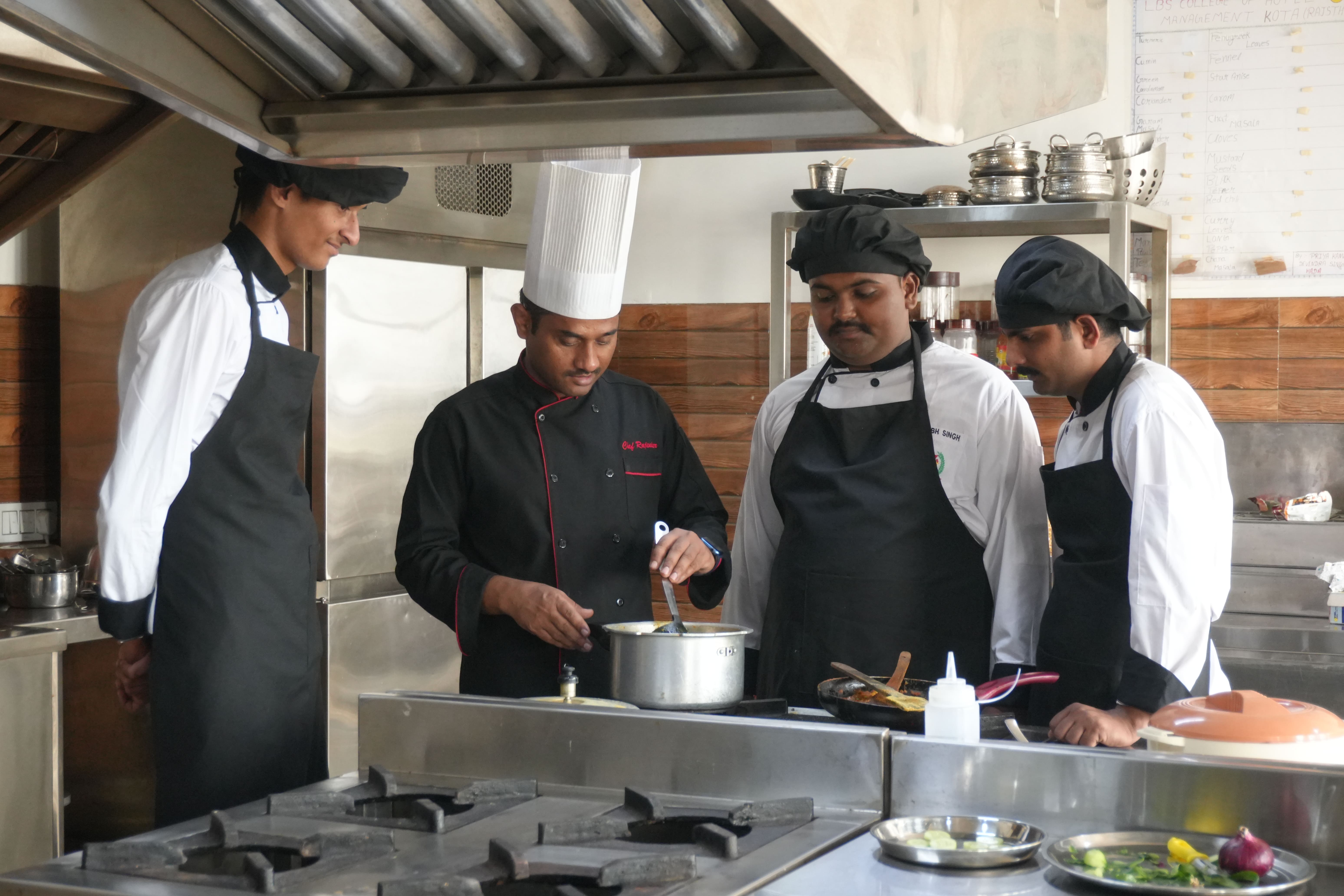 Hospitality lab and kitchen training environment