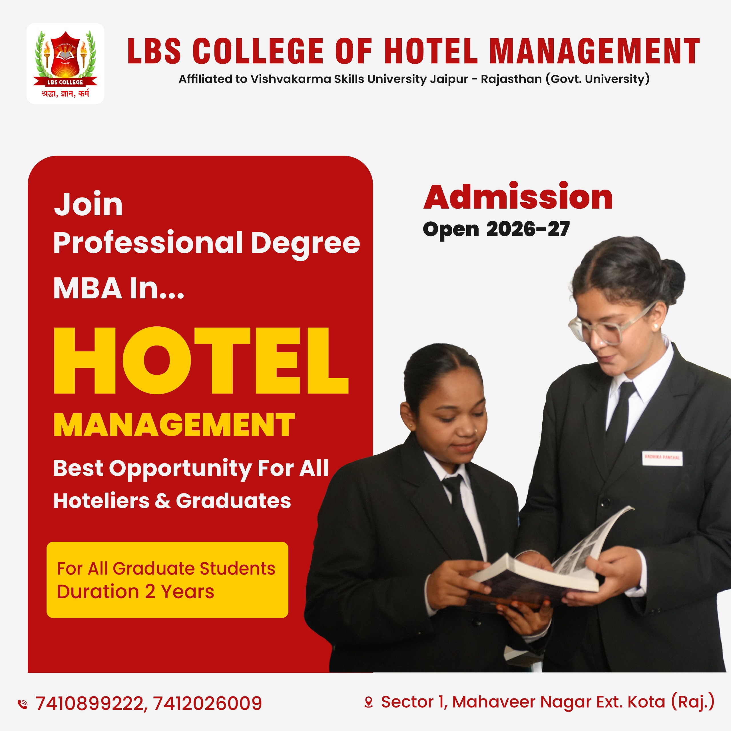 MBA in Hotel Management